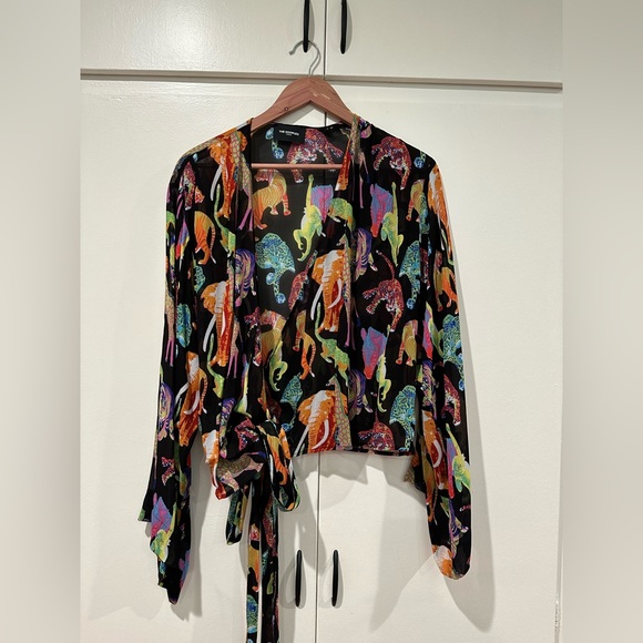 The Kooples, wrap blouse. - Picture 1 of 2